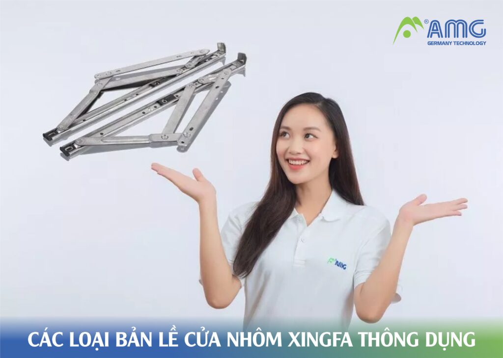 bản lề cửa nhôm Xingfa