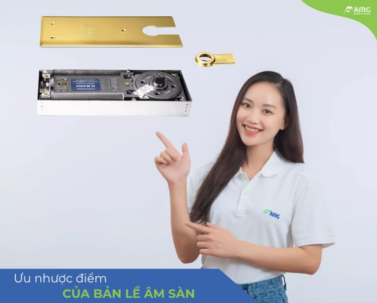 bản lề âm sàn cửa kính