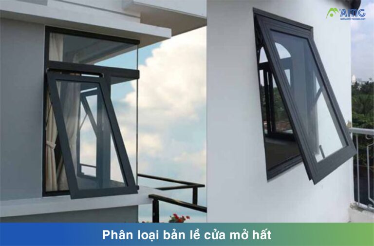 bản lề cửa mở hất