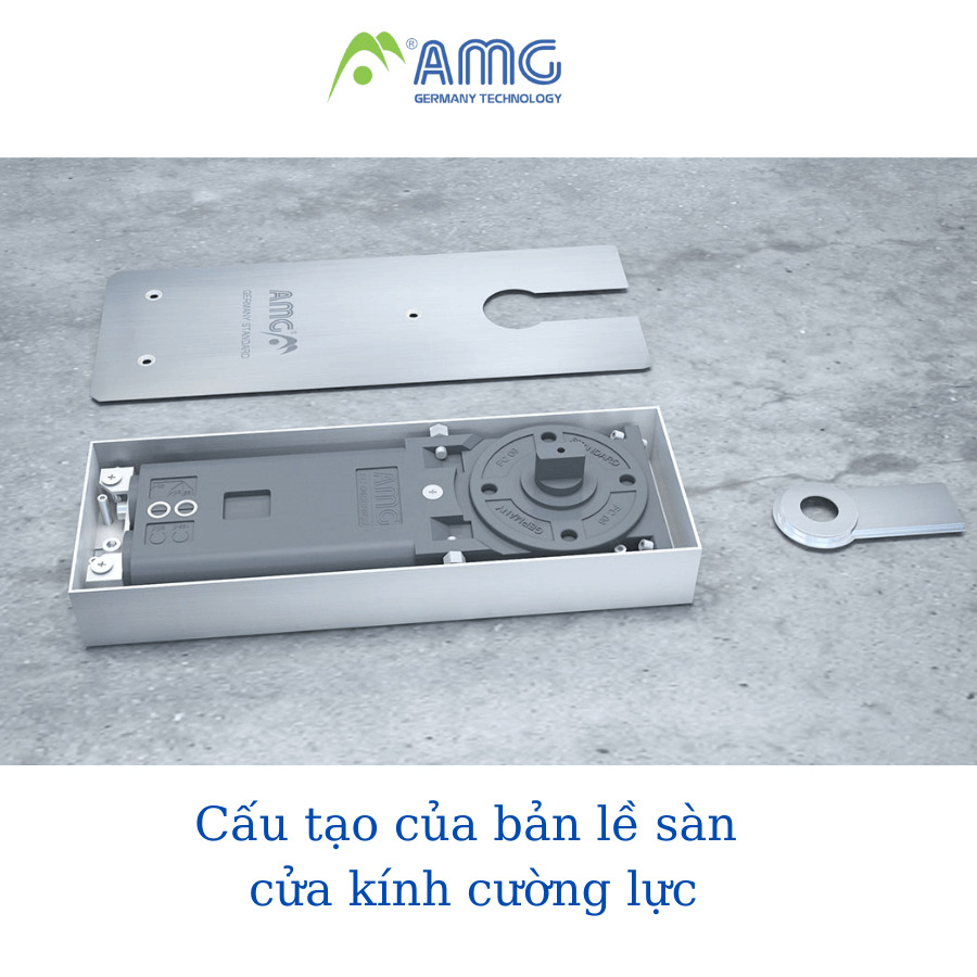 bản lề sàn cửa kính thủy lực