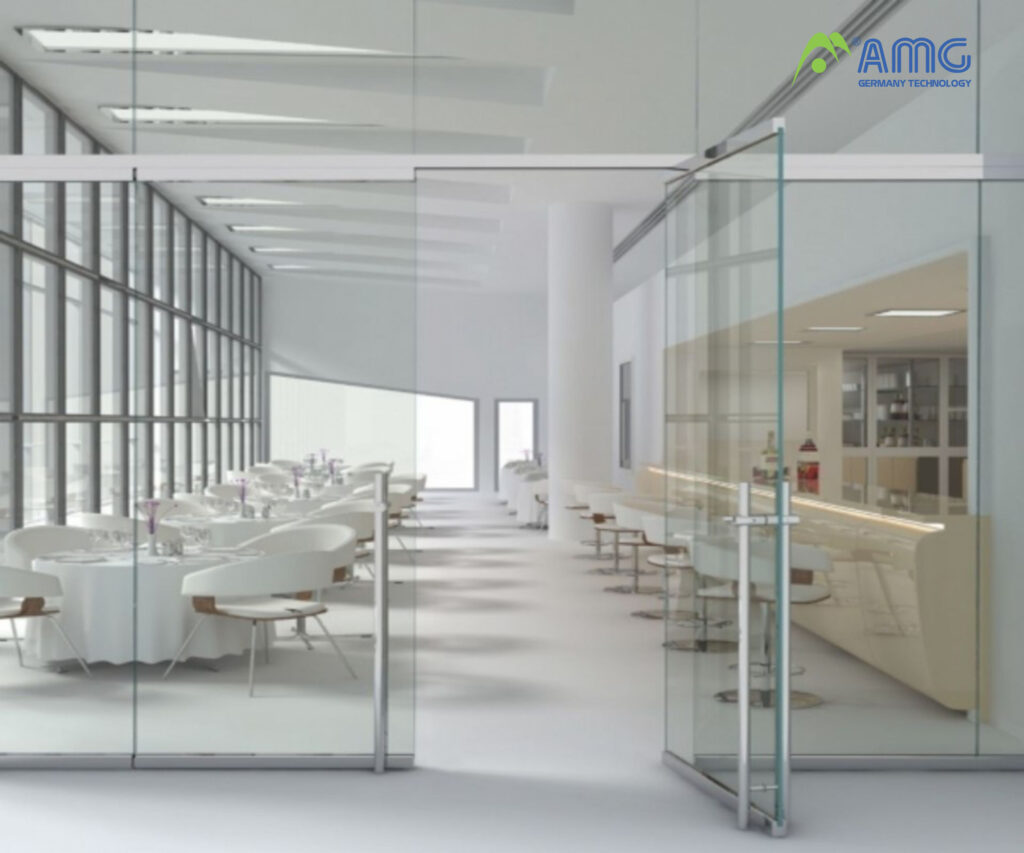 giá bán bản lề cửa kính thủy lực