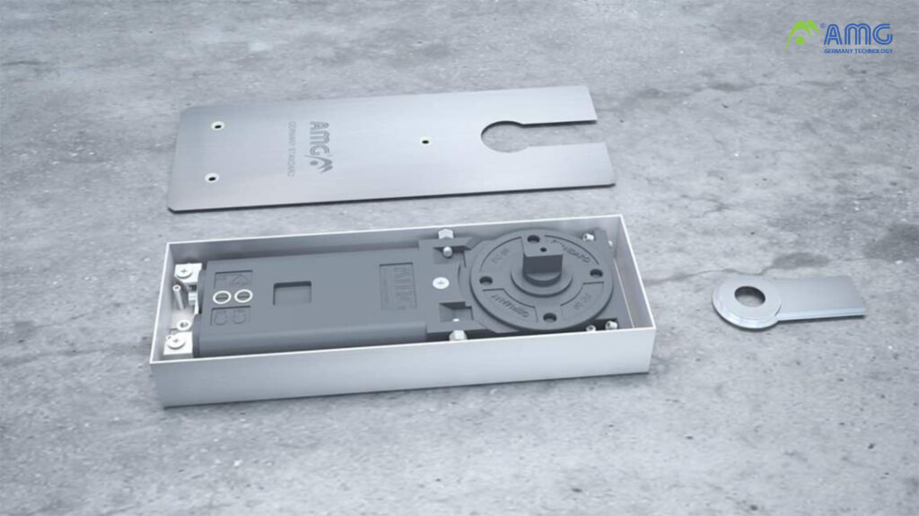 giá bán bản lề cửa kính thủy lực