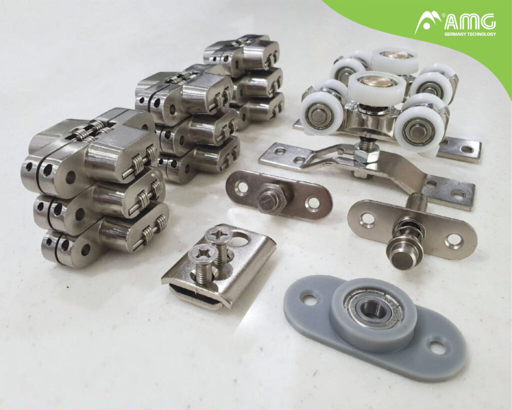 phụ kiện cửa trượt gấp