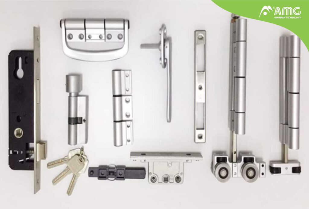 phụ kiện cửa trượt gấp