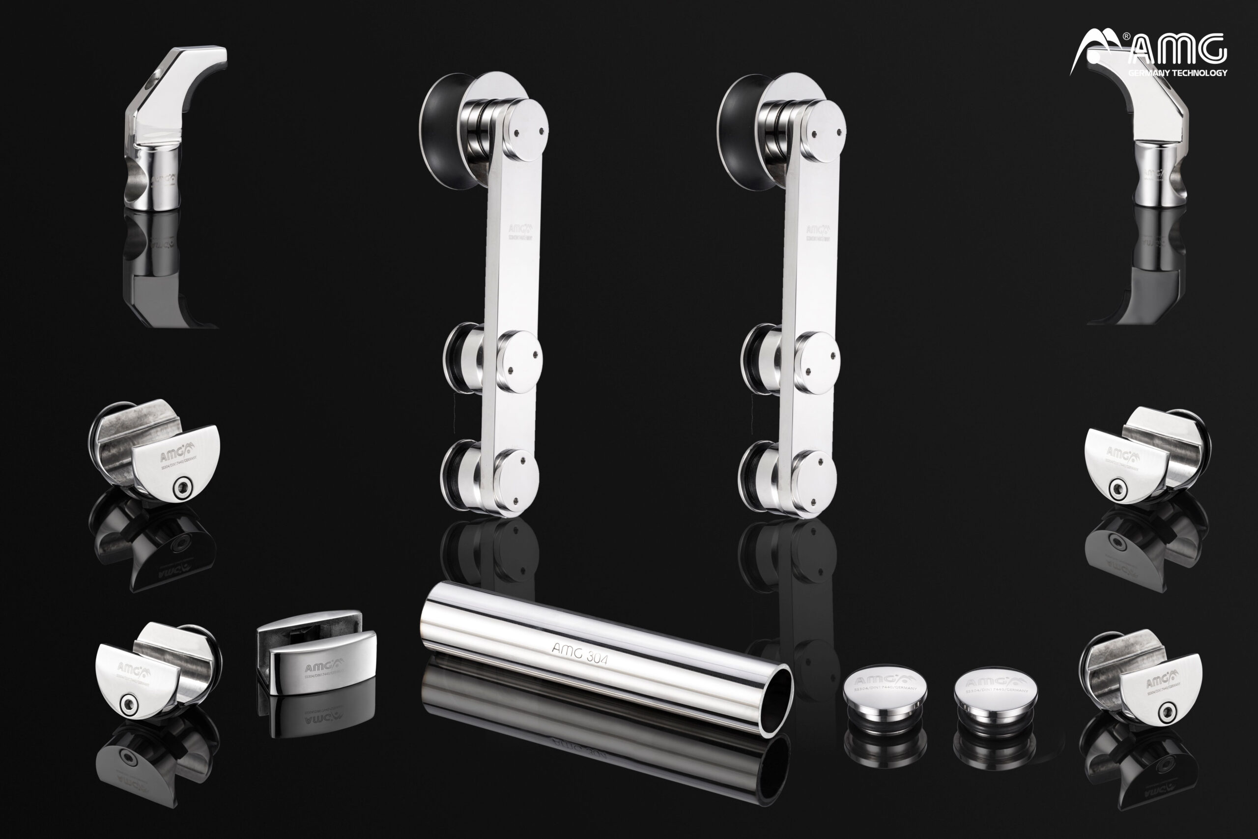 phụ kiện cửa kính xếp trượt